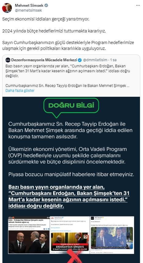 Erdoğan Mehmet Şimşek'e ne talimatı verdi! İktidarın seçim öncesi planı ortaya çıktı 8